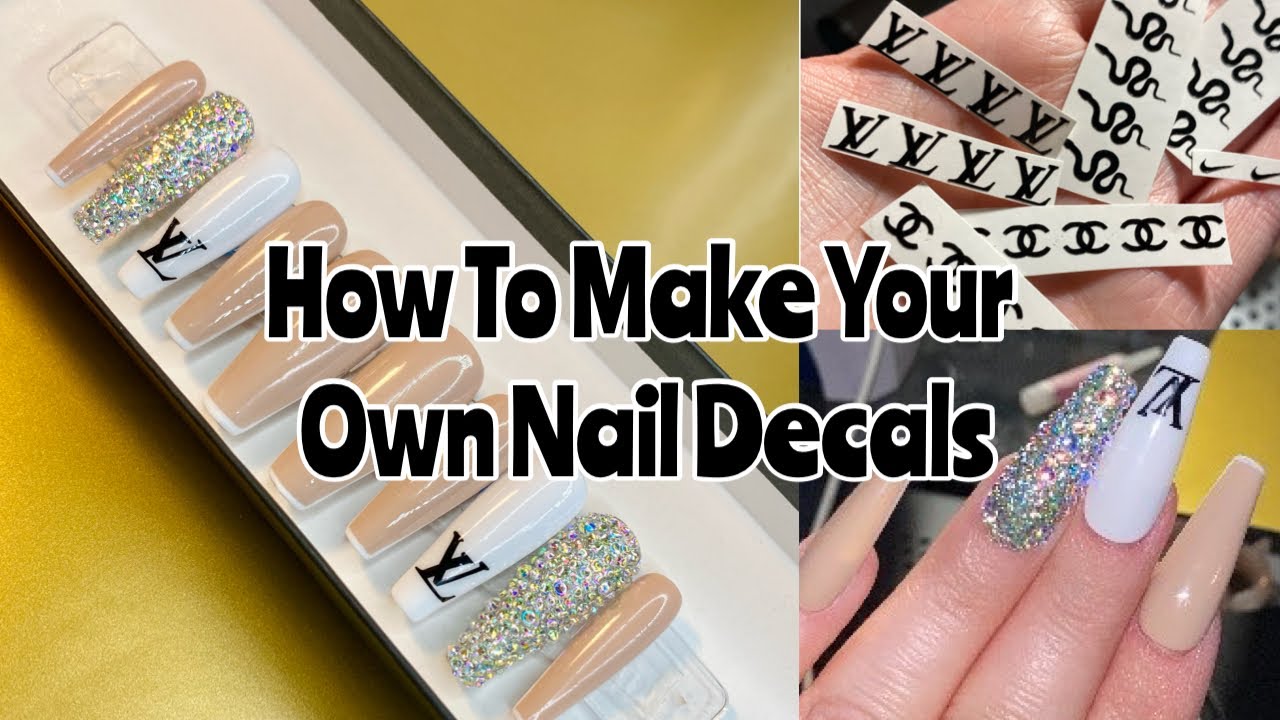 How to make your own nail stickers at home||homemade nail stickers||diy nail  stickers||Sajal Malik | Diy nails stickers, Diy nails, How to make stickers