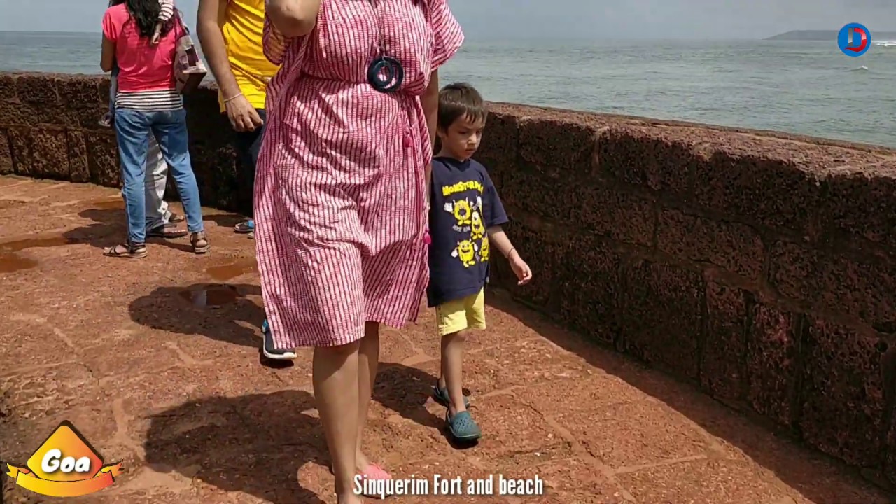 Sinquerim Fort and Beach in Goa