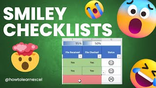 Make Your Checklists Smile #excel