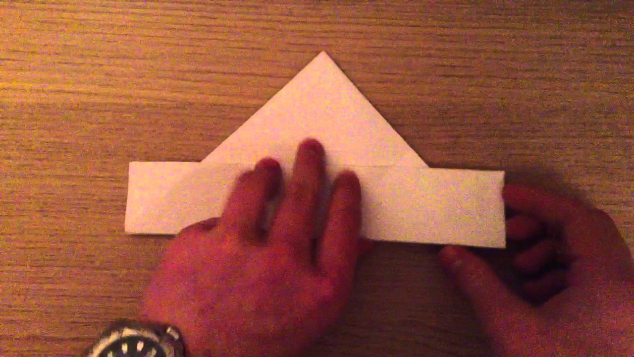 Faire un chapeau en papier pliage origami YouTube