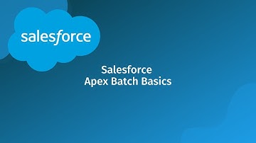 Salesforce Apex Tutorial: Batch Basics