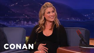 Ali Larter Loves Being Pregnant | CONAN on TBS