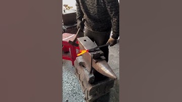 Massive scissors forging process