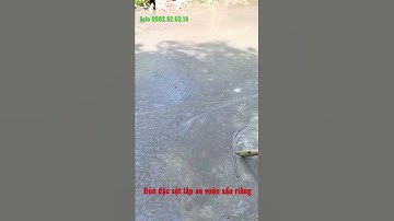 Bùn đặc sệt không nước lắp ao vườn có một không hai| vùng quê MINH CÔNG