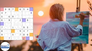 Best Multi-Coloring Video! Sudoku Advanced Tutorial 17 (Part 2 of 3)