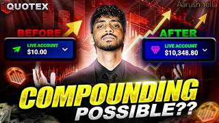 QUOTEX | Compounding Strategy | Quotex trading strategy