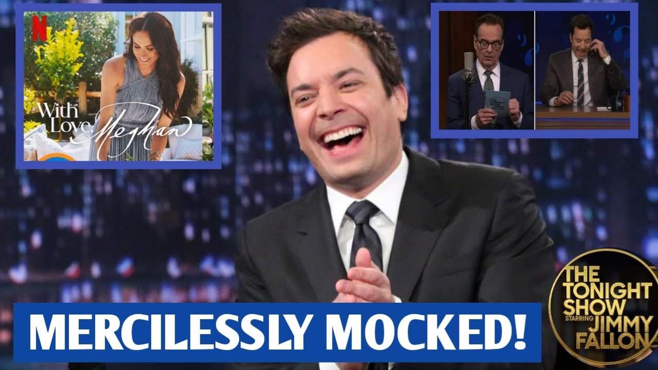 Steve Higgins & Fallon MERCILESSLY MOCKED Megh As Netflix Show Become A Laughx stock On Tonight Show