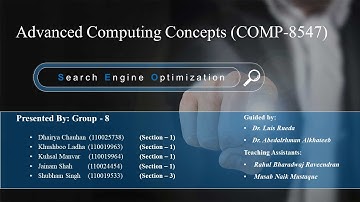 Search Engine Project Presentation By Group - 8