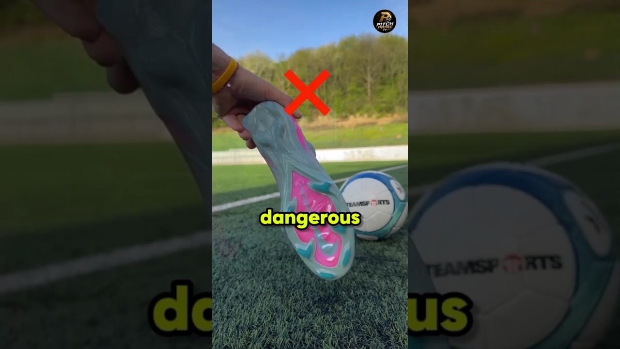 Why These Football Boots Are BANNED on Artificial Turf! 😳⚽
