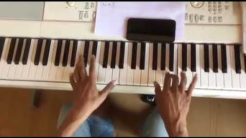 How to play cha-cha-cha-on the piano
