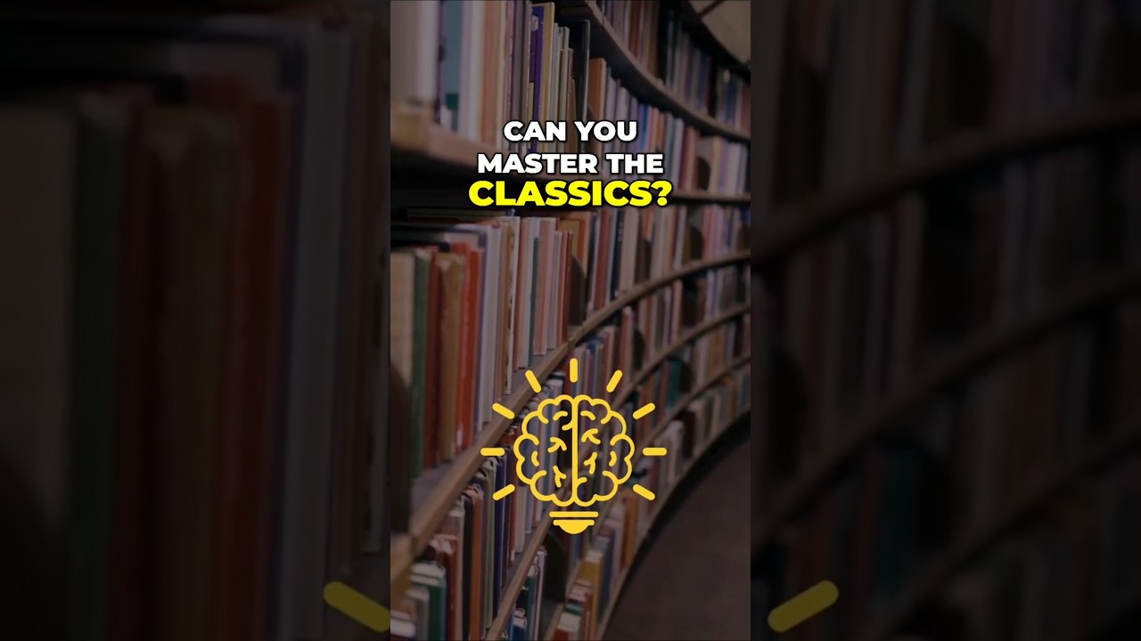 Can You Master Classic Literature? Test Your Knowledge!