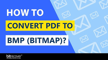 Know How to Convert PDF to BMP (Bitmap) Image Format with High Quality