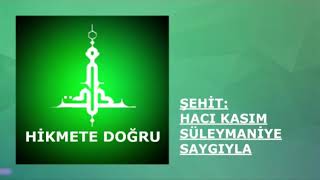 Şehit Kasım Süleymaninin Vasiyetnamesi