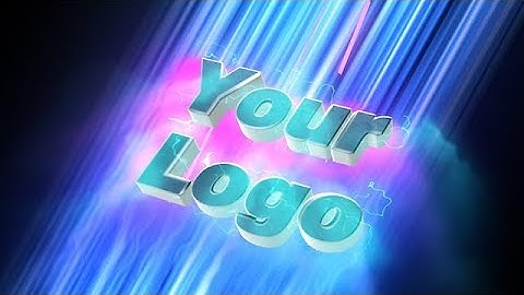 Create a Fast, Futuristic, Energetic Rays 3D Logo Video Intro - MakeWebVideo.com