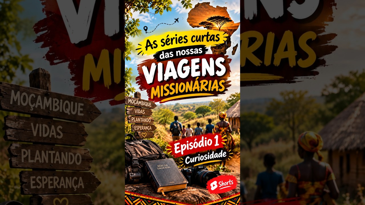 Viagem Missionária | Ep. 1 #shorts #viagem #acampamento