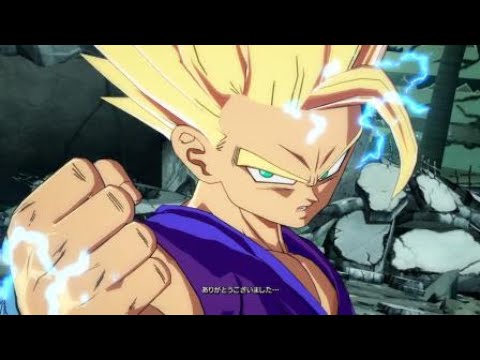 ドラゴンボールファイターズ 超サイヤ人2悟飯 少年期 親子かめはめ波 Youtube