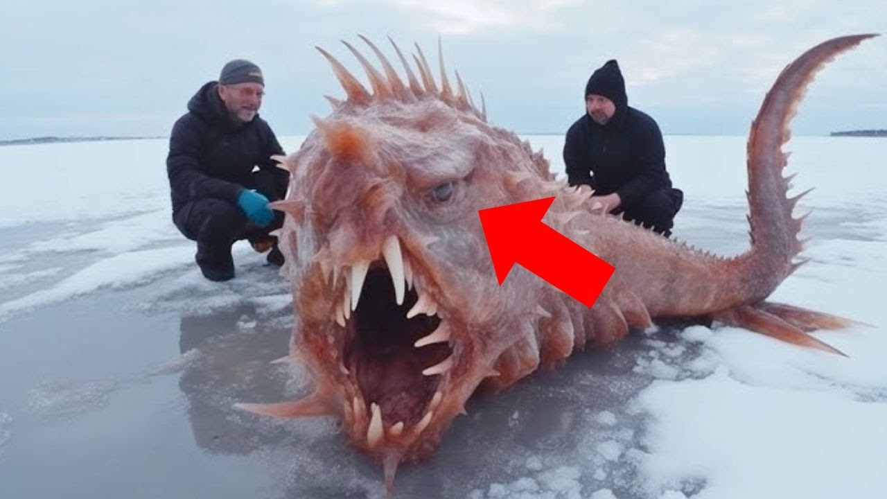 15 Frozen Creatures Found In Ice That Will Terrify You - YouTube