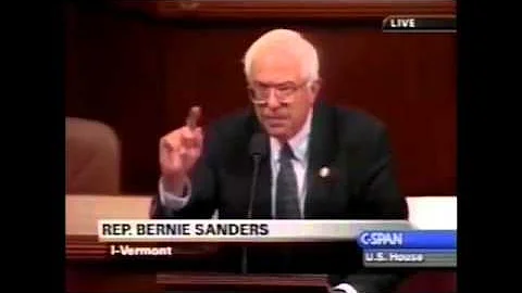 Flashback: Rep. Bernie Sanders Opposes Iraq War