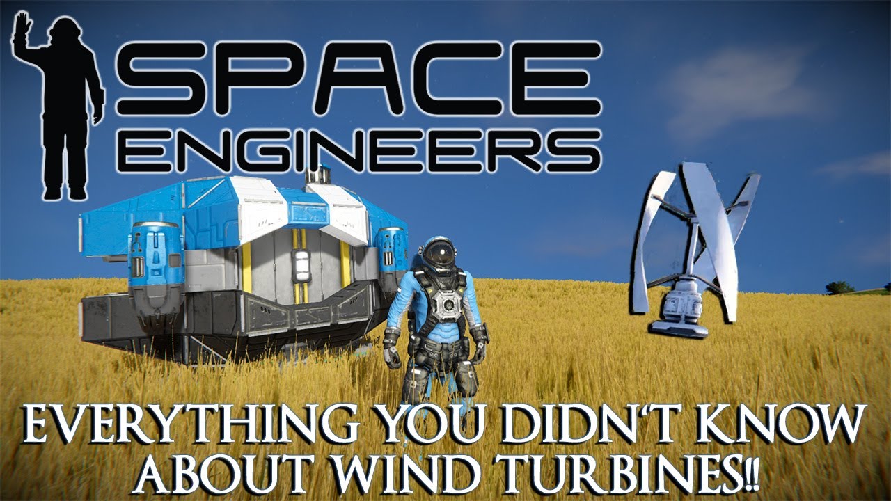 Space Engineers Wind Turbine Tutorial YouTube