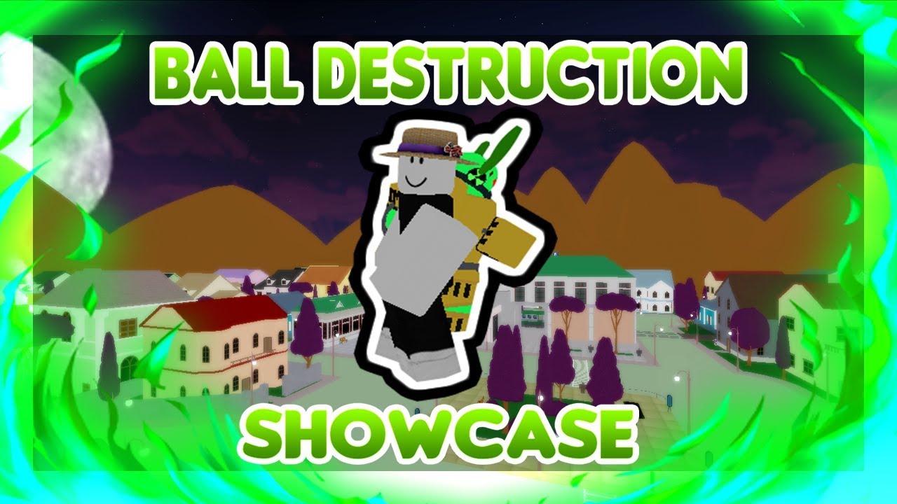 Ball Destruction Project Jojo Showcase Youtube - pure jojo roblox