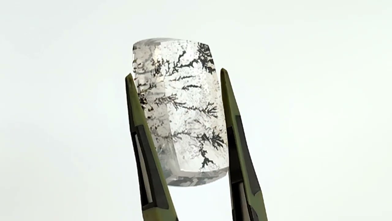デンドリティッククォーツ／50.62ct／32.00×20.98×8.00mm／H202-5062