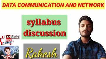 data communication & network (DCN)|syllabus discussion|5th semester| #sbtebihar #sbte