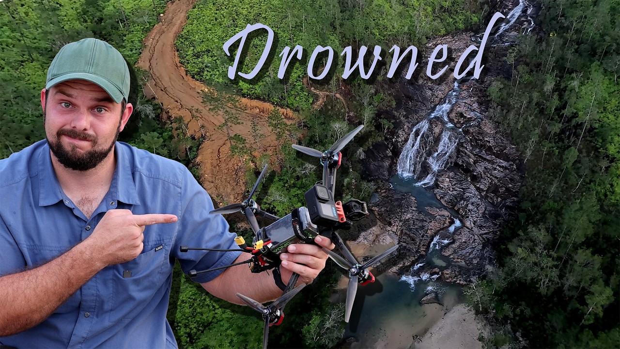 Will my drone survive 20 minutes underwater