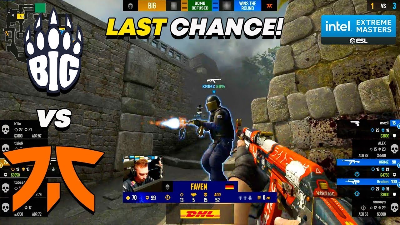LAST CHANCE! - BIG vs Fnatic - HIGHLIGHTS - IEM Katowice 2022 | CSGO | LATEST MATCH HIGHLIGHT