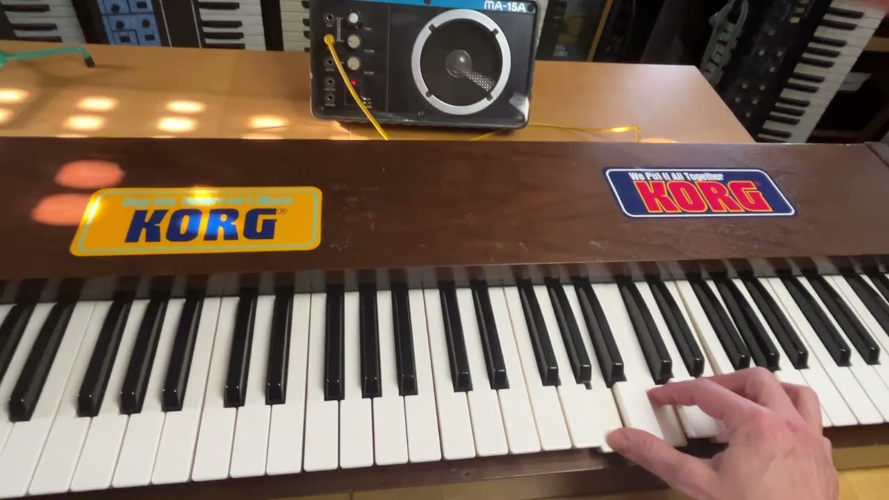 KORG CX-3 (1979) - YouTube
