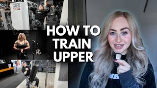 FULL Upper Body Session for Growth (Delts, Back & Arms) | Natural Female Bodybuilding