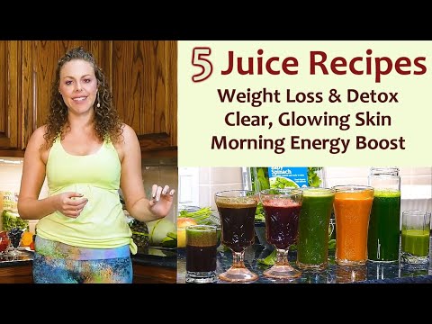 my-top-5-juice-recipes-for-glowing-skin,-health-&-weight-loss-♥-juicing-tips,-mod-cold-press-juicer