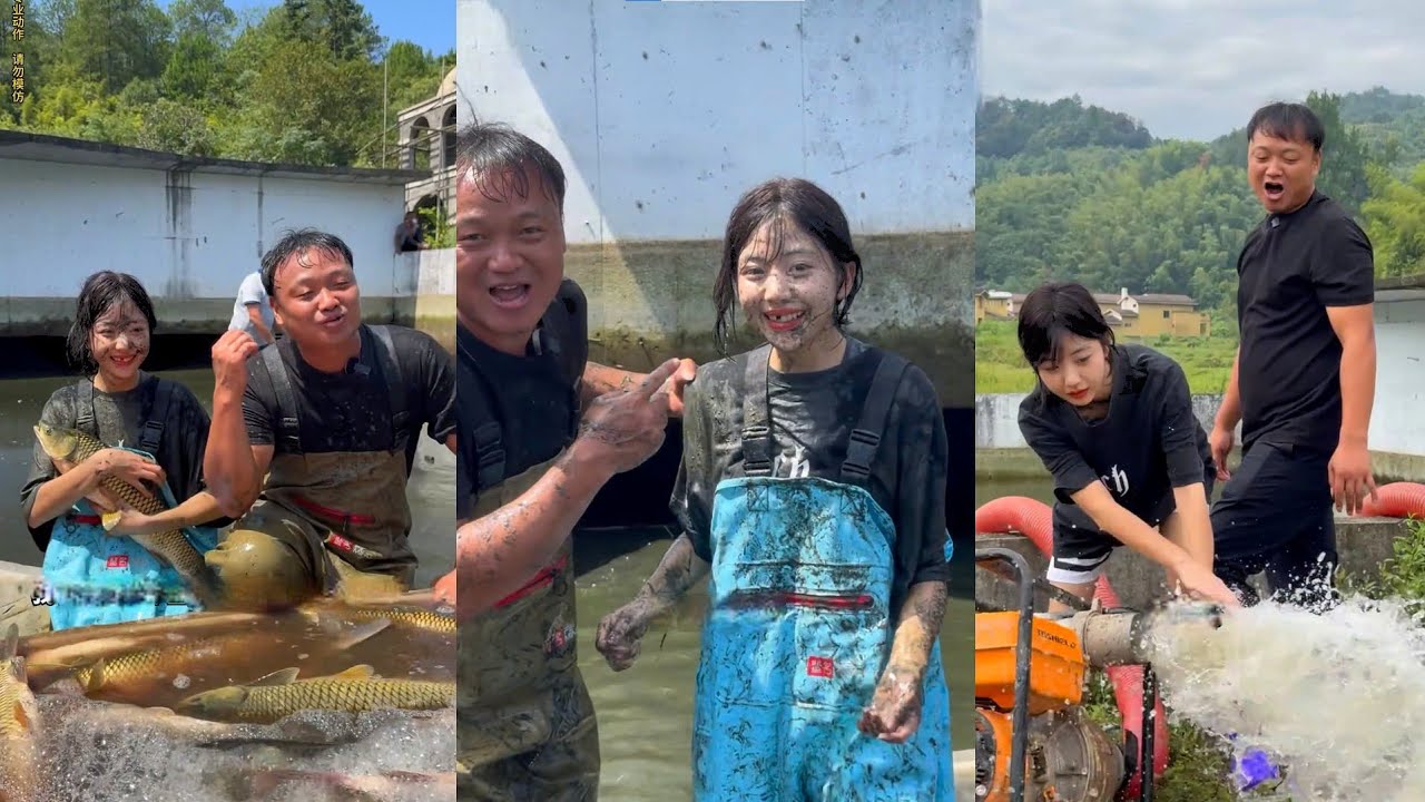 Dẫn theo hotgirl triệu follow, chi 6.800 tệ mua ao cá trong lâu đài cổ