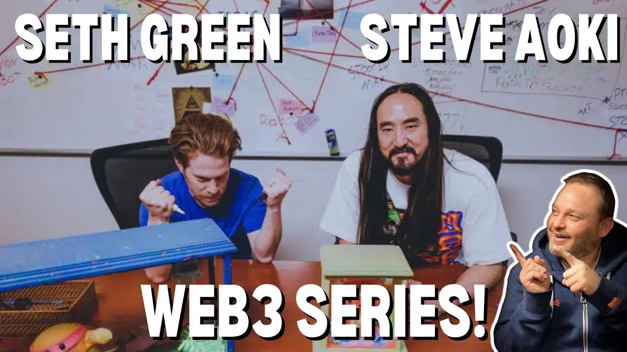 Steve Aoki and Seth Green Announce Web3 Series Linked to NFT Drop