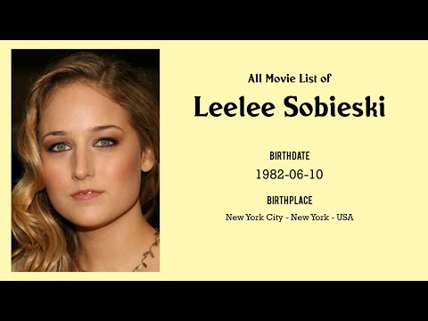 Leelee Sobieski Movies list Leelee Sobieski| Filmography of Leelee Sobieski