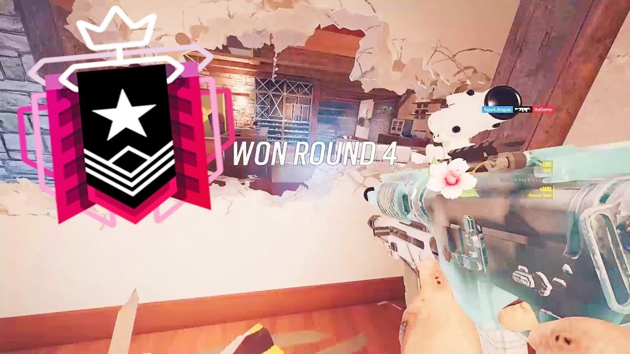How a Champion Clutches in Ranked - Rainbow Six Siege - YouTube