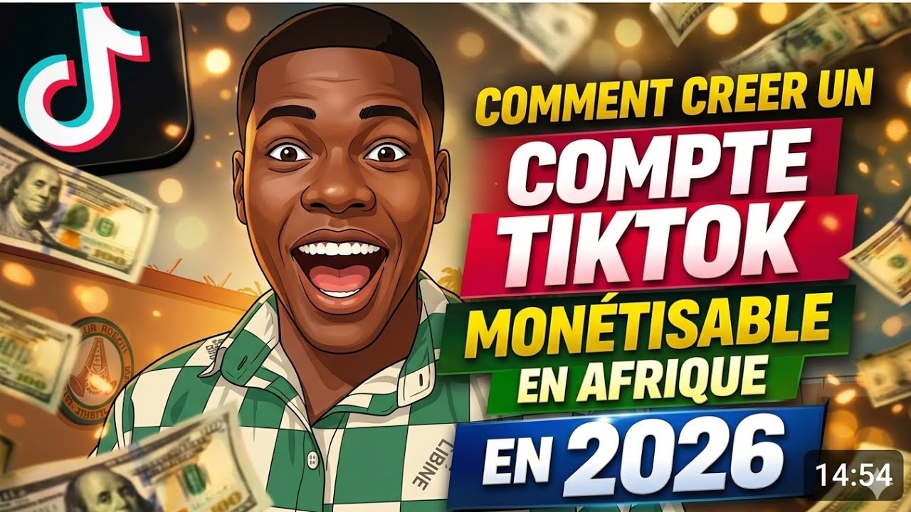 Créer un Compte TikTok Monétisable en Afrique 💵#comment  #TikTok #monétiséble