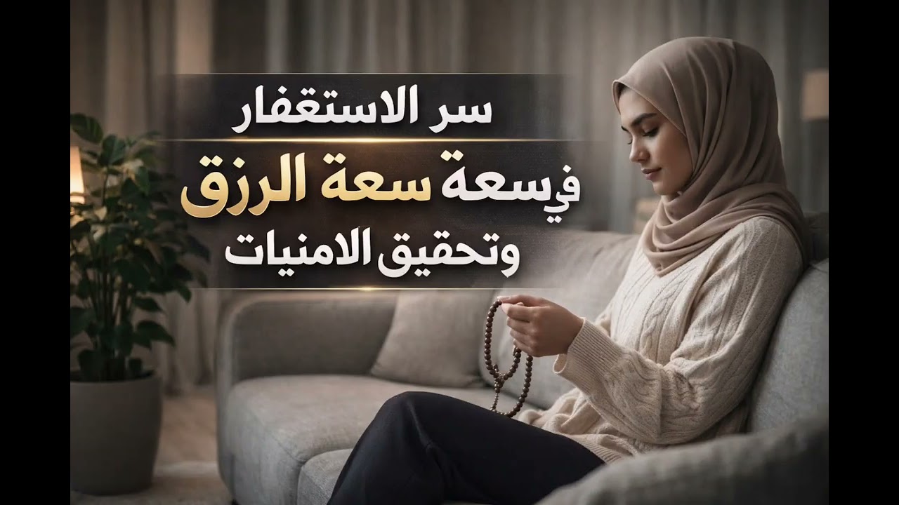 سر الاستغفار في الرزق وتحقيق الامنيات 🌱❤