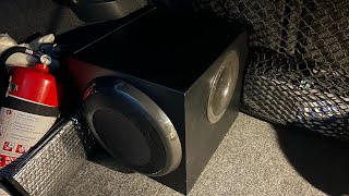 Installing A Logitech Z906 Subwoofer In A Car Custom Mod Project