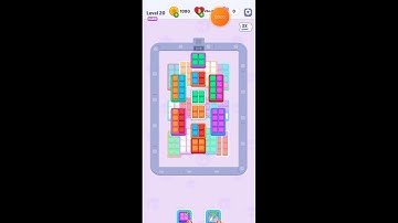 Color Cube Match Sort Puzzle - Level 20
