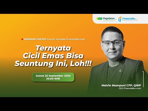 Webinar Make A Plan: Ternyata Cicil Emas Bisa Seuntung Ini, Loh!!!