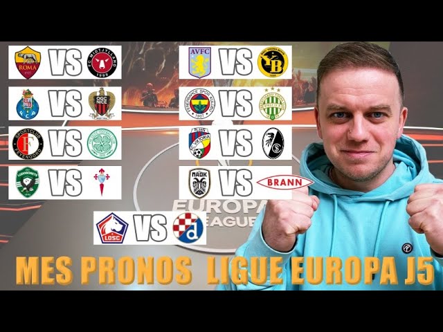 🇪🇺 MES PRONOSTICS LIGUE EUROPA 🇪🇺 ( Porto - Nice / Lille - Dinamo Zagreb )