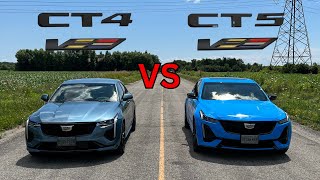 2023 Cadillac CT4-V VS 2023 Cadillac CT5-V | Which V Car Is Better For You?