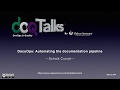 DOQ Talks 2019: &quot;DocuOps: Automating the documentation pipeline&quot;