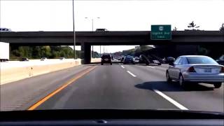 Crazy reckless driver Road Rage Illinois Plate L569906 HD