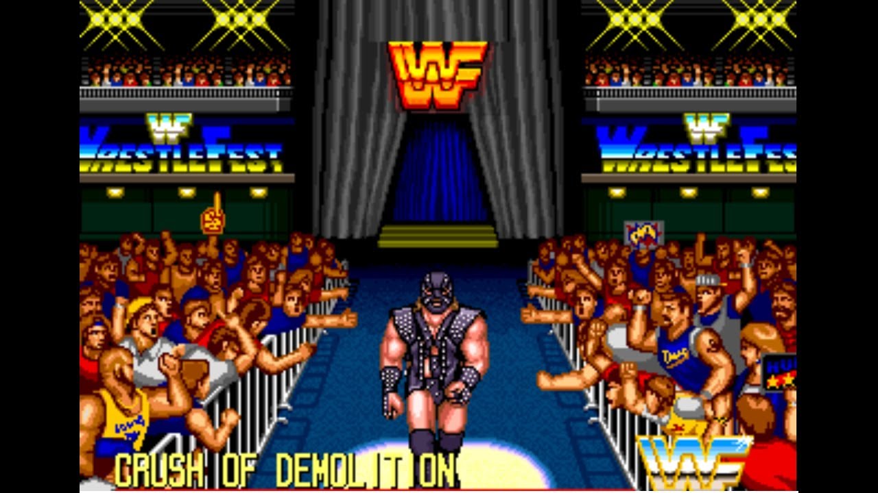 WWF Wrestlefest - Original 1991 Arcade Version - Royal Rumble with ...