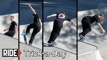 How-To Skateboarding: Alley Oop Backside Smith Grind with Brad McClain