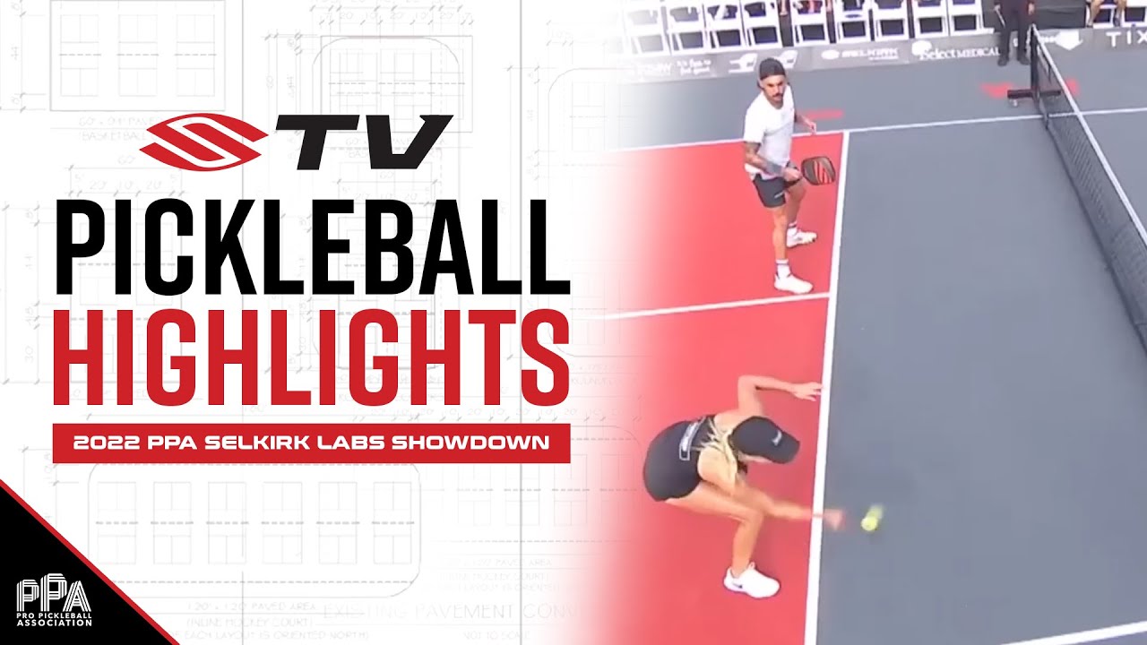 Tyson Mcguffin Forehand Pickleball Highlight 2022 Ppa Selkirk Labs 