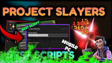 Project Slayers New update OP script showcase || Tutorial || #tutorial  #robloxhackscript
