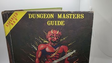 Advanced Dungeons & Dragons AD&D TSR 1979 Revised Dungeon Masters Guide Book
