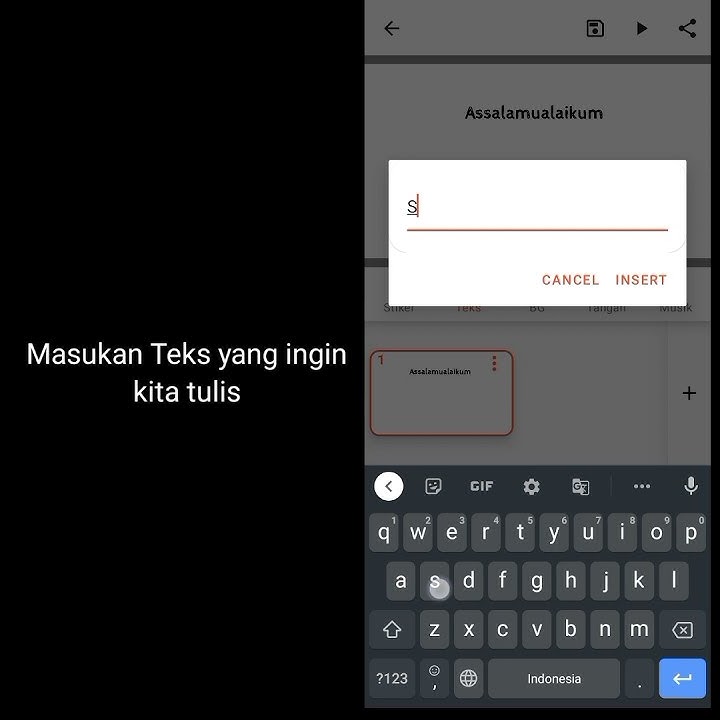 Cara Membuat Animasi Tulisan Tangan